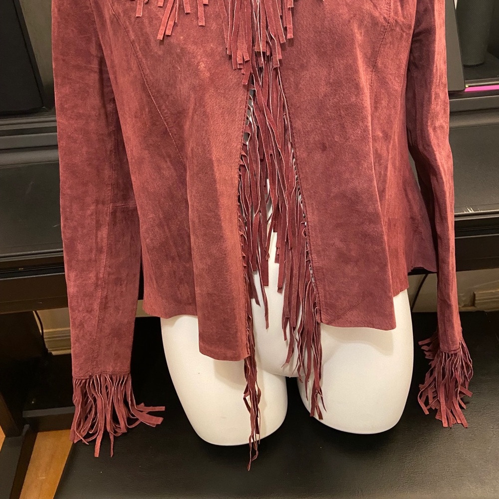 Vintage Bernardo Suede Jacket - Large - Picture 2 of 16